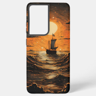 Ship sailing in the night  samsung galaxy case