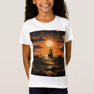 Ship sailing in the night T-Shirt