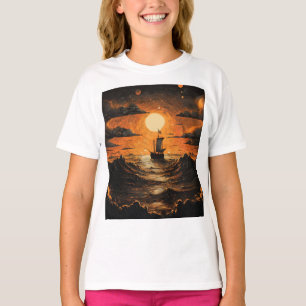 Ship sailing in the night T-Shirt