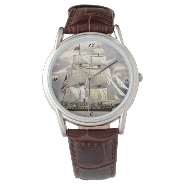 Ship Sails Nautical Watch (Front)