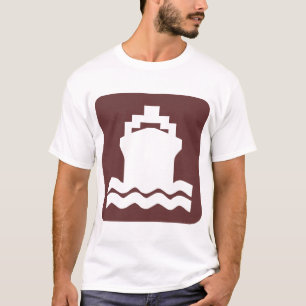Ship Shape - Dark Brown T-Shirt
