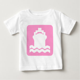 Ship Shape - Pink Baby T-Shirt