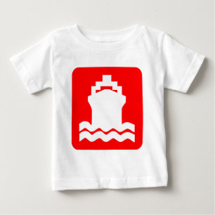 Ship Shape - Red Baby T-Shirt