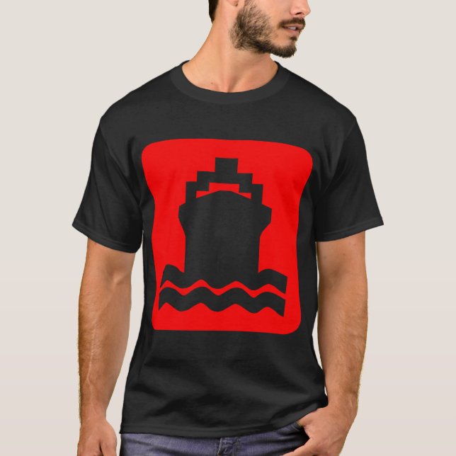 Ship Shape - Red T-Shirt (Front)