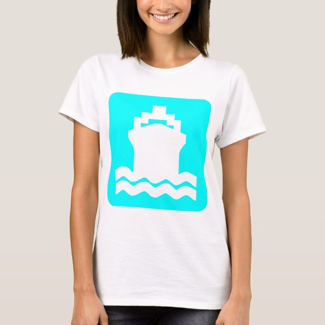 Ship Shape - White T-Shirt (Front)