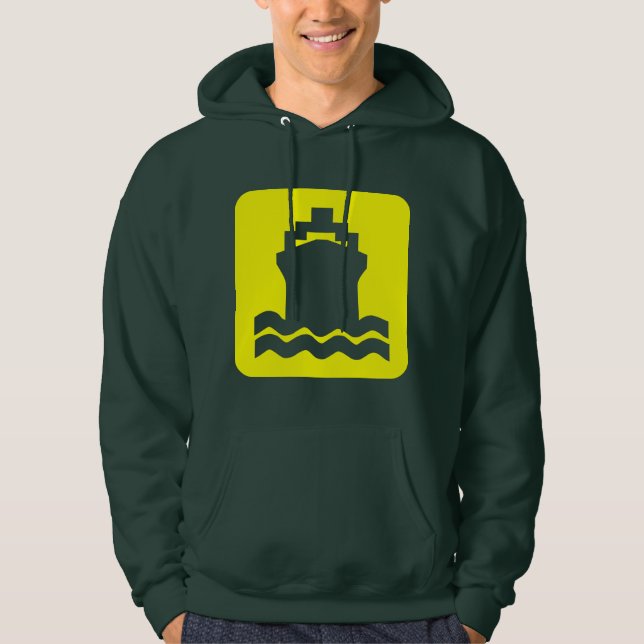 Ship Shape - Yellow Hoodie (Front)
