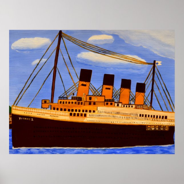 Ship Titanic  Poster (Front)