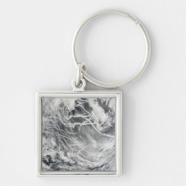 Ship tracks in the Pacific Ocean Key Ring (Front)