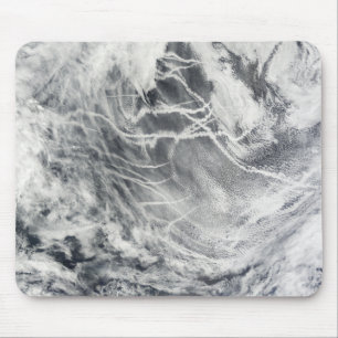Ship tracks in the Pacific Ocean Mouse Mat