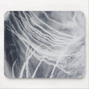 Ship tracks the northern Pacific Ocean Mouse Mat
