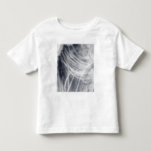 Ship tracks the northern Pacific Ocean Toddler T-Shirt
