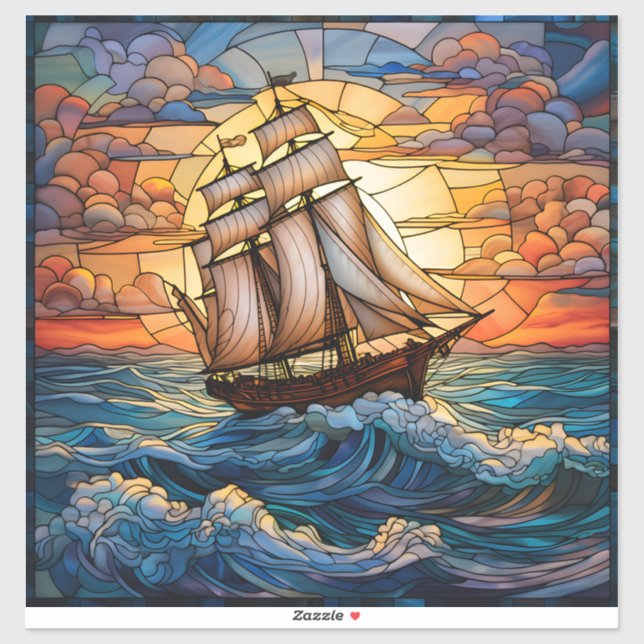 Ship Vinyl Sticker (Sheet)