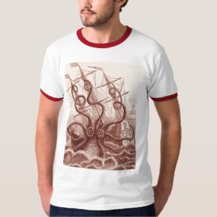 ship vs. octopus T-Shirt