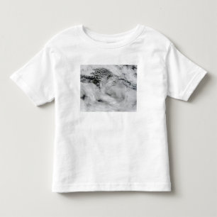 Ship-wave-shaped wave clouds toddler T-Shirt