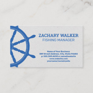 Ship Wheel Business Card