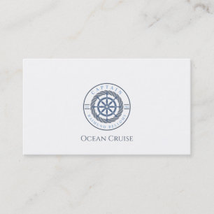 Ship Wheel Helm Business Card
