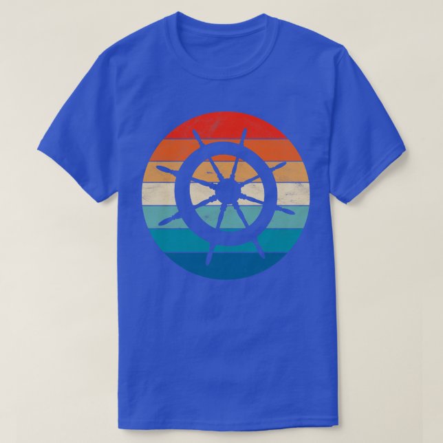 Ship Wheel T-Shirt (Design Front)