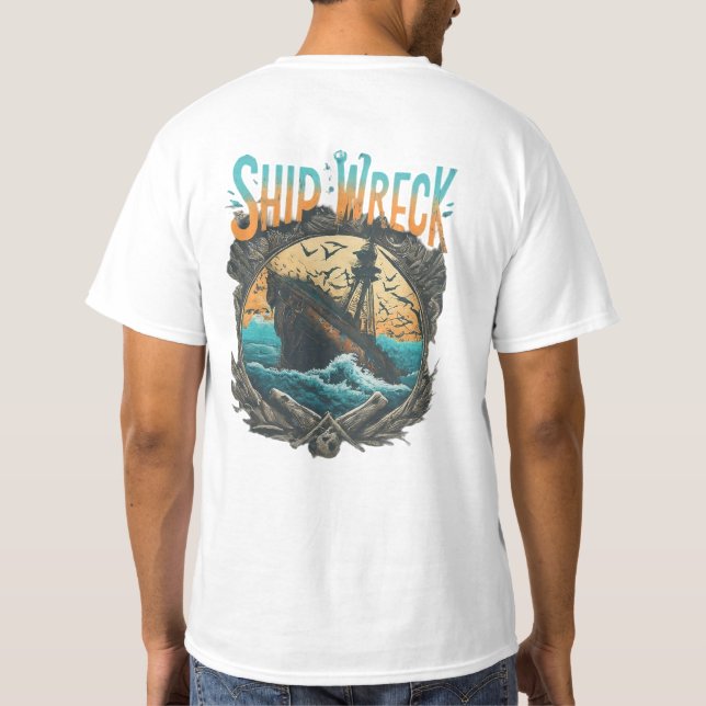 Ship Wreck T-Shirt (Back)