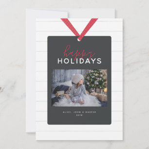 Shiplap Holiday Card