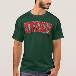 SHIPPENSBURG PA PENNSYLVANIA Varsity Style USA Vin T-Shirt