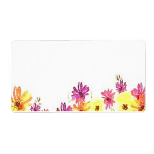 Shipping Address Label ART STYLE DESIGN