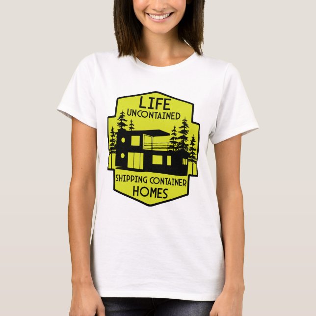 Shipping Container Architecture T-Shirt (Front)