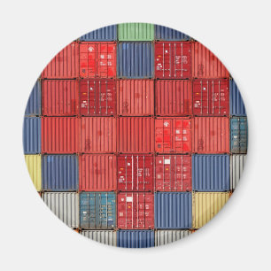 Shipping Container Heart Magnet