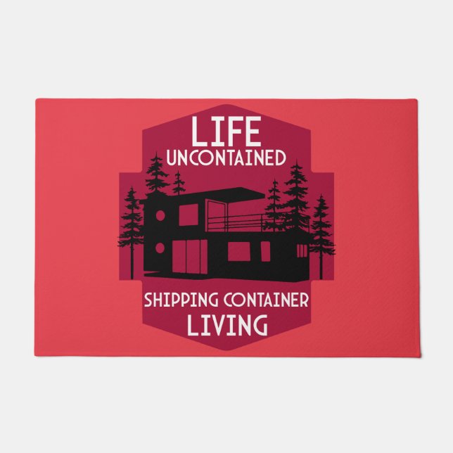  Shipping Container Home living Doormat (Front)