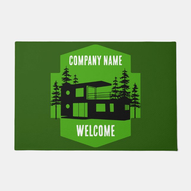  Shipping Container Home living Doormat (Front)