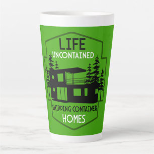 Shipping Container Home living Latte Mug