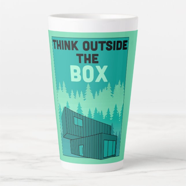  Shipping Container Home living Latte Mug (Front)