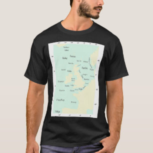 Shipping Forecast Seaside colours T-Shirt