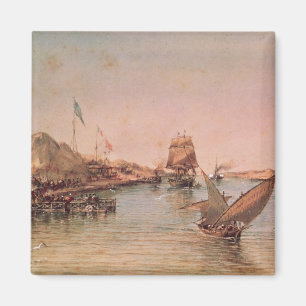 Shipping on the Suez Canal Magnet