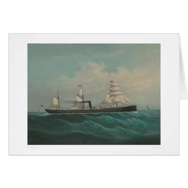 Shipping Vessel- The City of Rio de Janeiro (1260) (Front Horizontal)