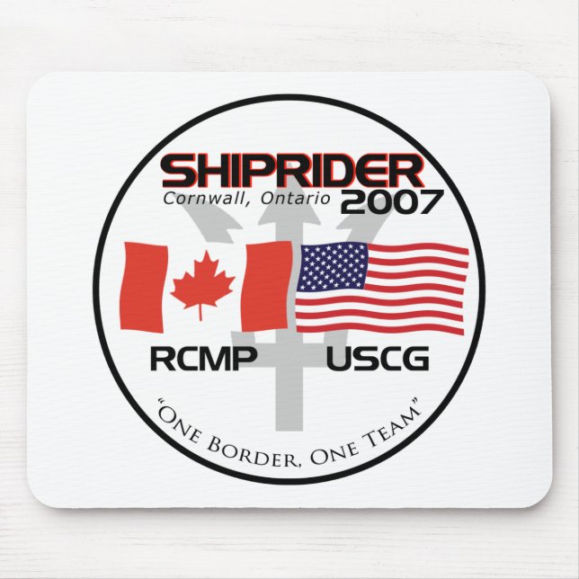 Shiprider Mouse Mat (Front)