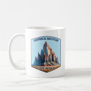Shiprock Mountain New Mexico Coffee Mug