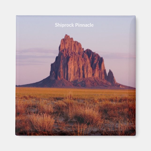 Shiprock Pinnacle Magnet (Front)