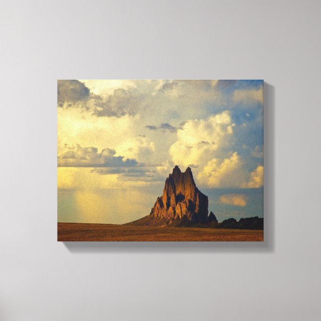 Shiprock vs. Thunderhead Canvas Print (Front)
