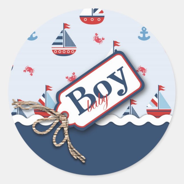 Ships Ahoy! Sticker (Front)