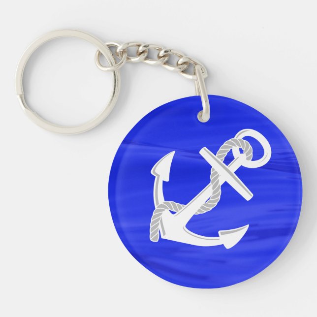 Ship's Anchor Key Ring (Front)