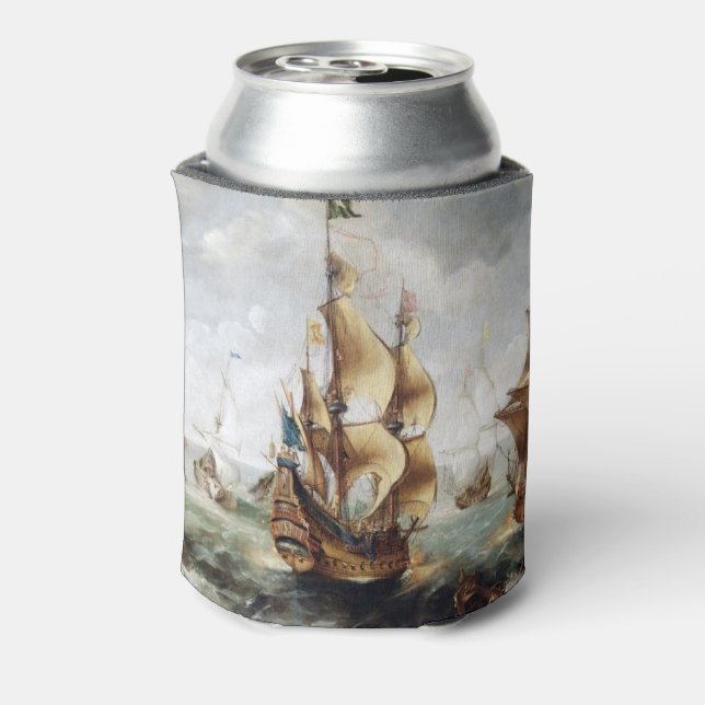 Ships at sea 1632 can cooler (Can Back)