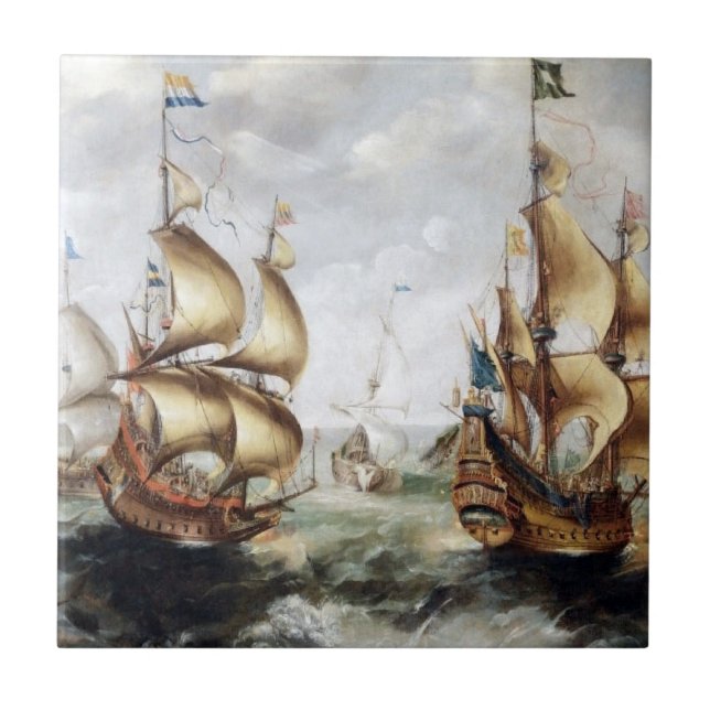 Ships at sea 1632 tile (Front)