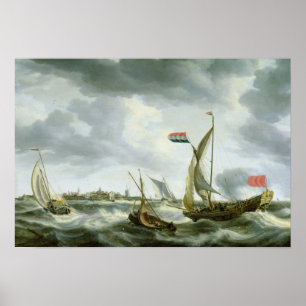 Ships at Sea Poster