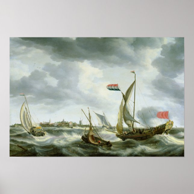 Ships at Sea Poster (Front)