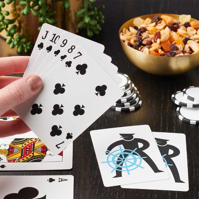 Ships Captain At The Helm Playing Cards (Creator Uploaded)