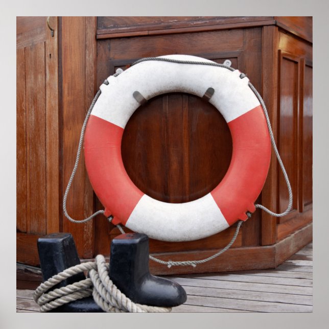 Ships Lifebelt Poster (Front)