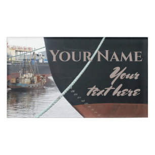 Ships  name tag