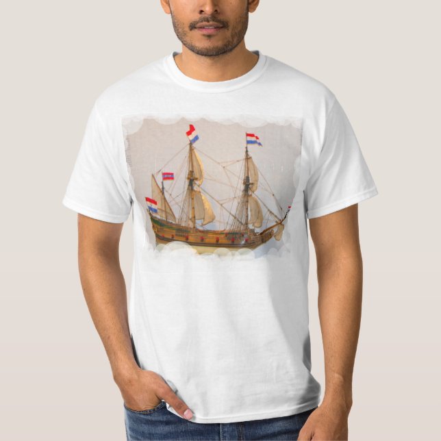 Ships of the explorers, Dutch East India Co. T-Shirt (Front)