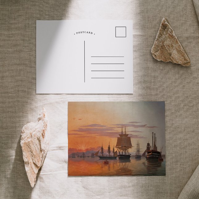 Ships on the River Tagus | Carl Dahl Postcard (Creator Uploaded)