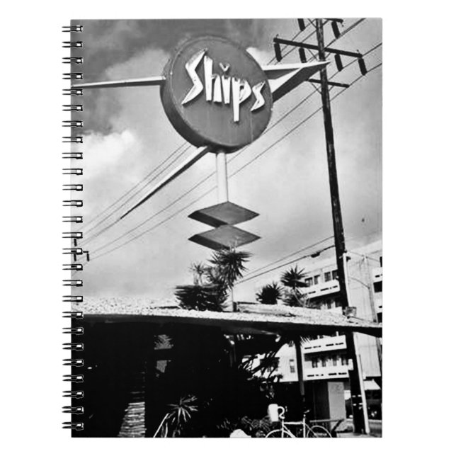Ships Sign Culver City Notebook (Front)